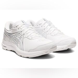 NWT ASICS Gel-Contend Women's White Sneakers Size 8.5